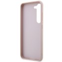 Guess GUHCS23SG4GLPI S23 S911 różowy/pink hard case 4G Stripe Collection