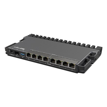 MikroTik | RouterBOARD | RB5009UPr+S+IN | Brak Wi-Fi | Ilość portów 10/100 Mbit/s (RJ-45) | Porty 10/100/1000 Mbit/s | Porty Eth