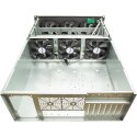 Inter-Tech 4F28 Rack Czarny, Srebrny