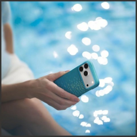 Etui PITAKA Edge Case MagSafe do iPhone 18 Pro Max /17 Pro Max lucid blue