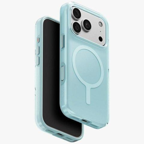 Etui UNIQ Clario do iPhone 18 Pro / 17 Pro Magclick Charging miętowy