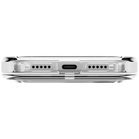 Etui UNIQ Combat do iPhone 18 Pro / 17 Pro Magclick Charging biały