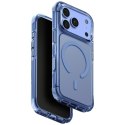 Etui UNIQ Combat do iPhone 18 Pro / 17 Pro Magclick Charging niebieski