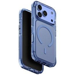 Etui UNIQ Combat do iPhone 18 Pro / 17 Pro Magclick Charging niebieski