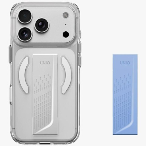 Etui UNIQ Heldro Air do iPhone 18 Pro / 17 Pro Magclick Charging przezroczysty