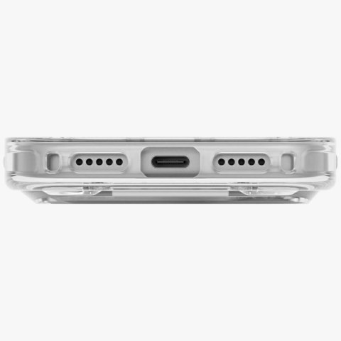 Etui UNIQ Heldro Air do iPhone 18 Pro / 17 Pro Magclick Charging przezroczysty