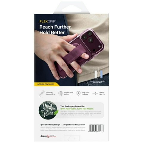 Etui UNIQ Heldro Air do iPhone 18 Pro / 17 Pro Magclick Charging przezroczysty