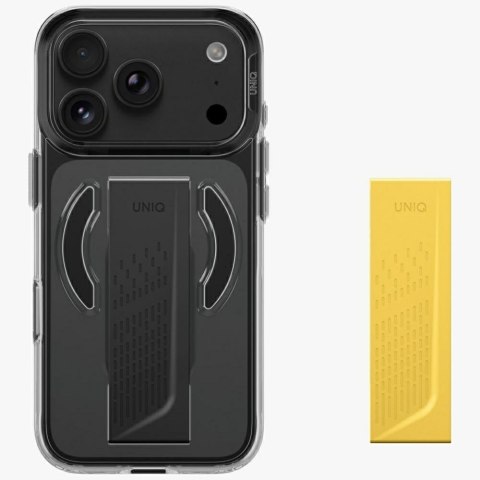 Etui UNIQ Heldro Air do iPhone 18 Pro / 17 Pro Magclick Charging tinted smoke