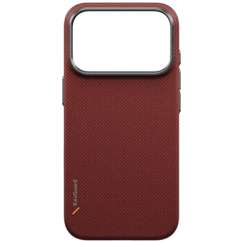 Etui UNIQ Keva EDGE do iPhone 18 Pro / 17 Pro Magclick Charging czerwony