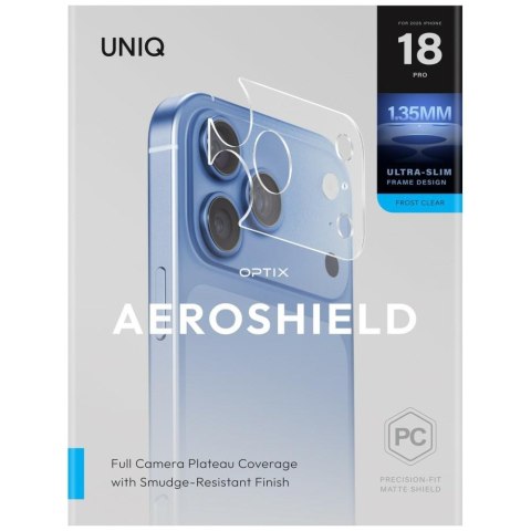 Ochrona modułu kamery aparatu UNIQ Optix Aeroshield Camera Module Protector do iPhone 18 Pro przezroczysty