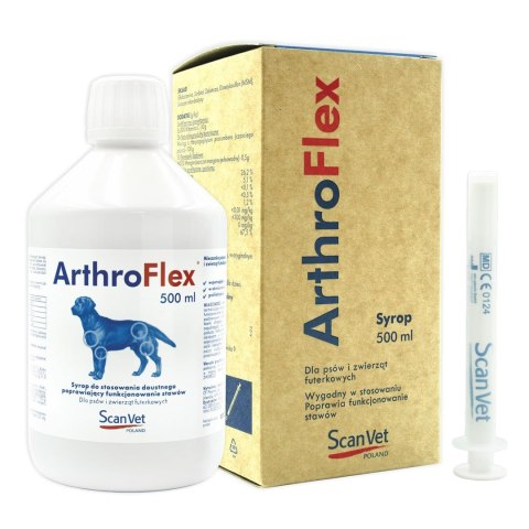 SCANVET ARTHROFLEX CANINE 500 ML ZAWIESINA BUTELKA