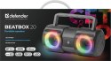 GŁOŚNIK DEFENDER BEATBOX 20 BLUETOOTH 20W LIGHT/BT/MIC/FM/USB/TF