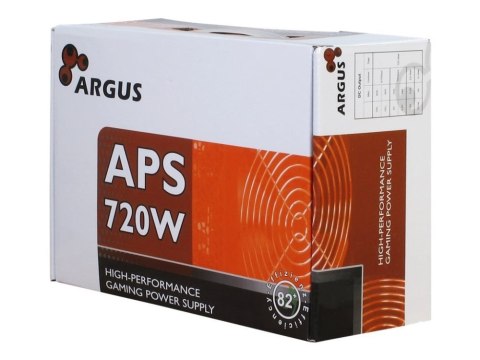 Inter-Tech Argus APS moduł zasilaczy 720 W 20+4 pin ATX ATX Czarny