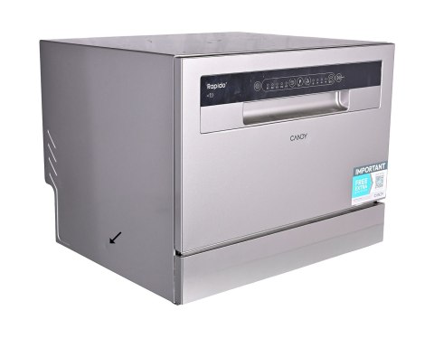 Zmywarka wolnostojąca 60 cm CANDY CP 6E51LS | klasa E | 6 kpl | 5 programów | AquaStop (OUTLET)