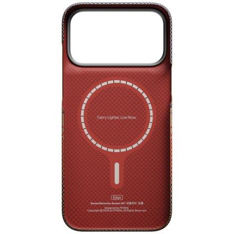 Etui PITAKA Edge Case do iPhone 18 Pro Max / 17 Pro Max sunset