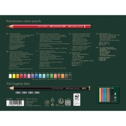 Faber-Castell Polychromos & Pitt Graphite Matt Set Wielobarwny 21 szt.