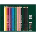 Faber-Castell Polychromos & Pitt Graphite Matt Set Wielobarwny 21 szt.