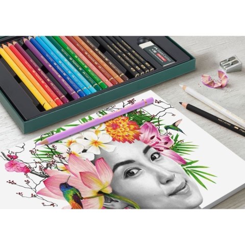 Faber-Castell Polychromos & Pitt Graphite Matt Set Wielobarwny 21 szt.