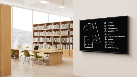 Sony FW-50EZ20L signage display Płaski panel Digital Signage 127 cm (50") LED Wi-Fi 350 cd/m2 4K Ultra HD Czarny Android 16/7