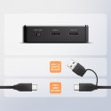 Axagon ADSA-M2C11 stacja dokująca do dysków twardych USB 3.2 Gen 2 (3.1 Gen 2) Type-C Czarny