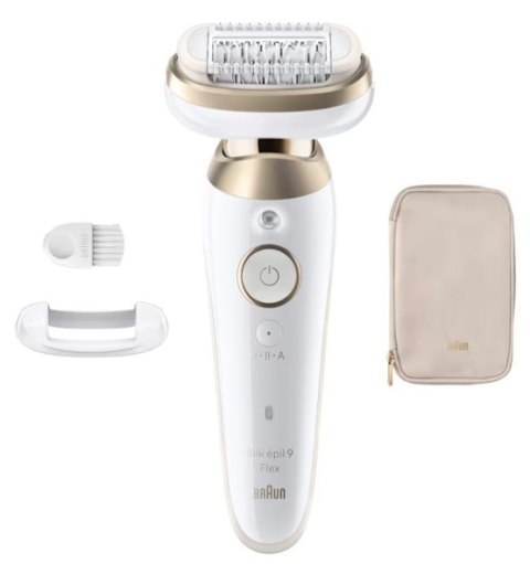 Braun Silk-épil 9 Silk·épil 9 Flex 40 pęset(y) Złoto, Biały