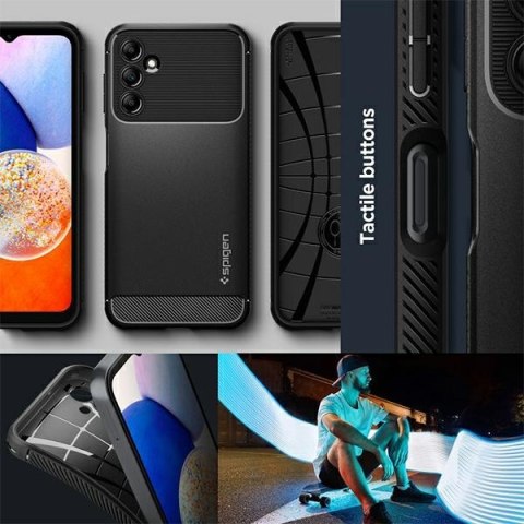 Spigen Rugged Armor Sam A14 5G A146 czarny/black ACS05847