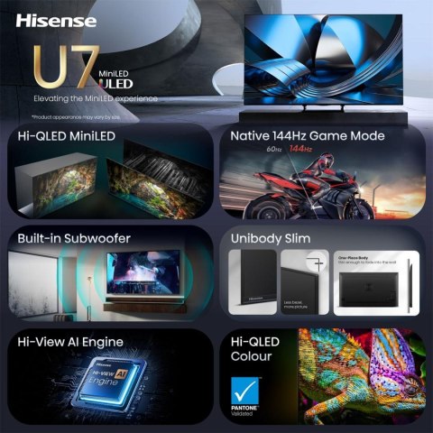 TV HISENSE MINI LED 65U7SE