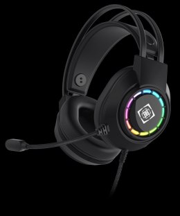 Deltaco Gaming GAM-168 słuchawki/zestaw słuchawkowy Przewodowa Opaska na głowę USB Typu-A Czarny
