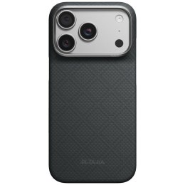Etui PITAKA Edge Case Argyle MagSafe do iPhone 18 Pro / 17 Pro basalt black