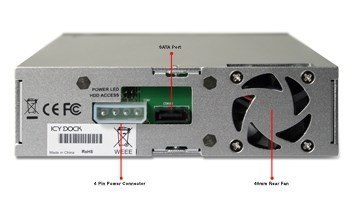 Icy Dock 3.5" SATA Enclosure Czarny