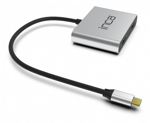 Inca ITPC-4T huby i koncentratory USB 3.2 Gen 1 (3.1 Gen 1) Type-C Aluminium