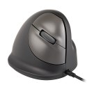 R-Go Tools Mysz ergonomiczna R-Go HE Break z oprogramowaniem do przerw, rozmiar small (długość dłoni poniżej 165 mm), dla prawor