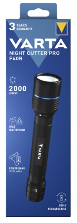 Varta 18922 Czarny Latarka ręczna LED