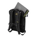 ASUS ROG SLASH Backpack Edition 20 plecak Plecak rolowany Czarny Poliester, Skóra woskowana (Pull Up)