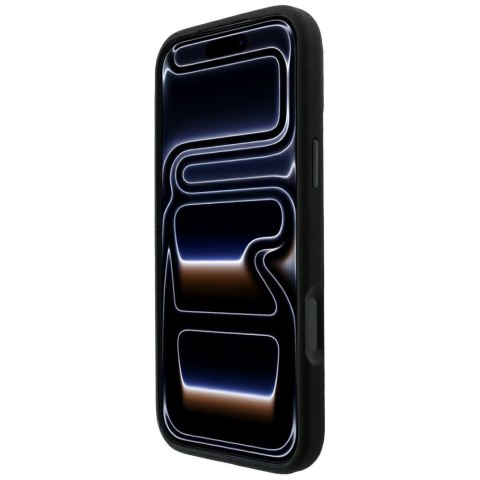 Etui BMW Kevlar Metal Logo MagSafe do iPhone 18 Pro / 17 Pro czarny