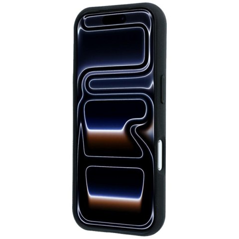 Etui BMW M Blue Perfo Metal Logo MagSafe do iPhone 18 Pro / 17 Pro czarny
