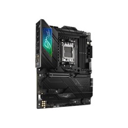 Asus | ROG STRIX X670E-F GAMING WIFI | Processor family AMD | Processor socket AM5 | DDR5 DIMM | Memory slots 4 | Supported hard