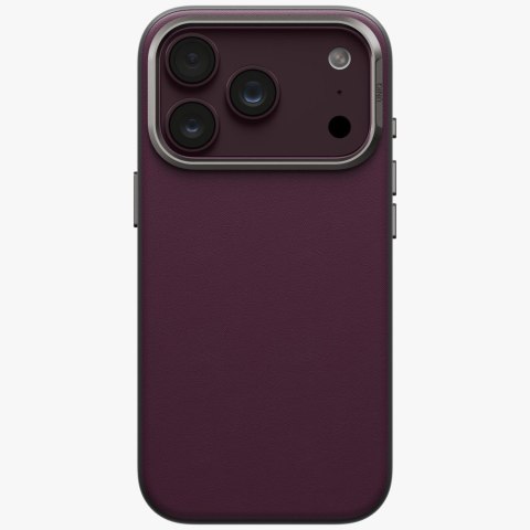 Etui UNIQ Lyden DS do iPhone 18 Pro / 17 Pro Magclick Charging bordowy