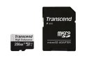 SD microSD Card 256GB Transcend SDXC USD350V w/adapter