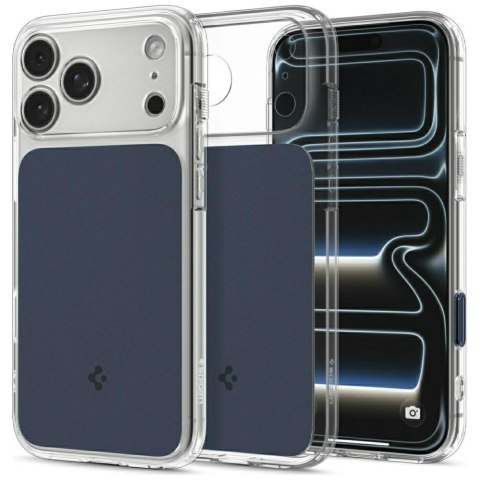 Etui Spigen Ultra Hybrid "T" Mag MagSafe do iPhone 18 Pro / 17 Pro niebieski
