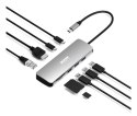 Port Designs 900164 stacja dokująca Przewodowa USB 3.2 Gen 1 (3.1 Gen 1) Type-C Stal nierdzewna