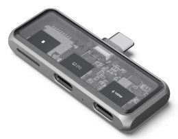 Satechi USB-C PD Mobile XR Hub i czytnik kart MicroSD gwiezdny szary