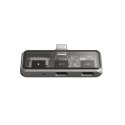Satechi USB-C PD Mobile XR Hub i czytnik kart MicroSD gwiezdny szary