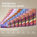 Hisense TV | 43E7S | 43 | Smart TV | VIDAA Smart OS | UHD | Black