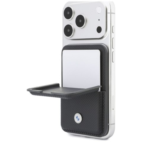Portfel BMW Carbon Metal Logos MagSafe antracyt