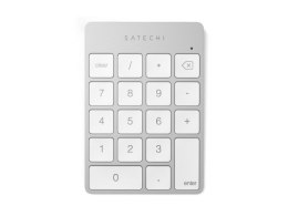 Satechi ALUMINUM RECHARGEABLE BT KEYPAD SILV. GR Numeryczna Bluetooth Srebrny