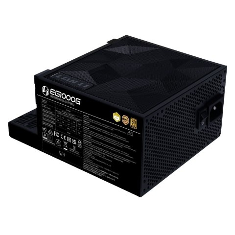Zasilacz Lian Li 1000W EDGE GOLD 1000 80 PLUS Gold, PCIe 5.1, ATX 3.1, Czarny, USB-Hub