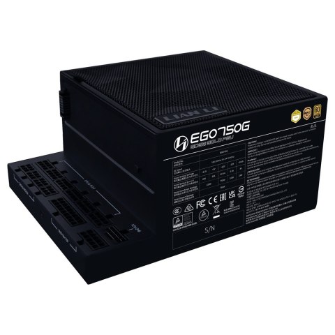 Zasilacz Lian Li EDGE EG750 80 PLUS Gold Netzteil, PCIe 5.1, ATX 3.1 - 750 Watt, schwarz