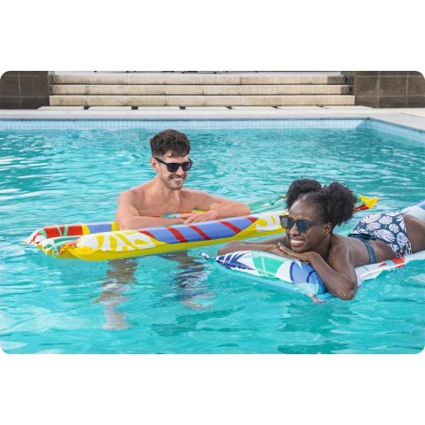 Materac dmuchany plażowy 183 x 69 cm Bestway 44033 żółty