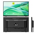 Monitor Hannspree 54,6 cm (21,5") HT220CUA 16:9 M-TOUCH HDMI+DP